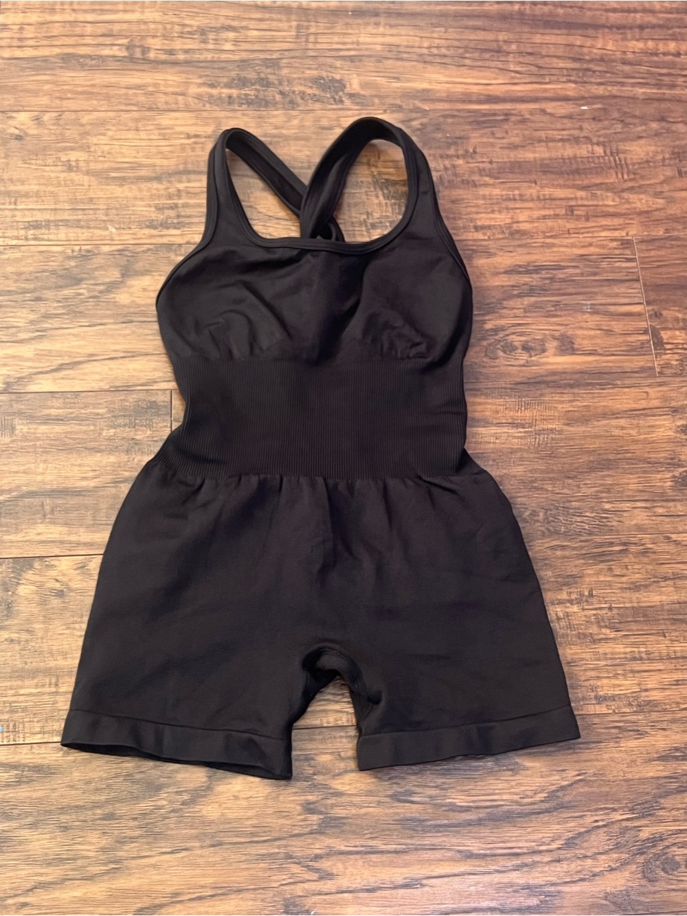 Black Women's One-Piece Shapewear Romper